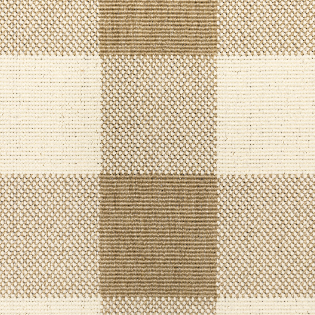 Vista Home Malta Gingham Check Indoor/Outdoor Area Rug