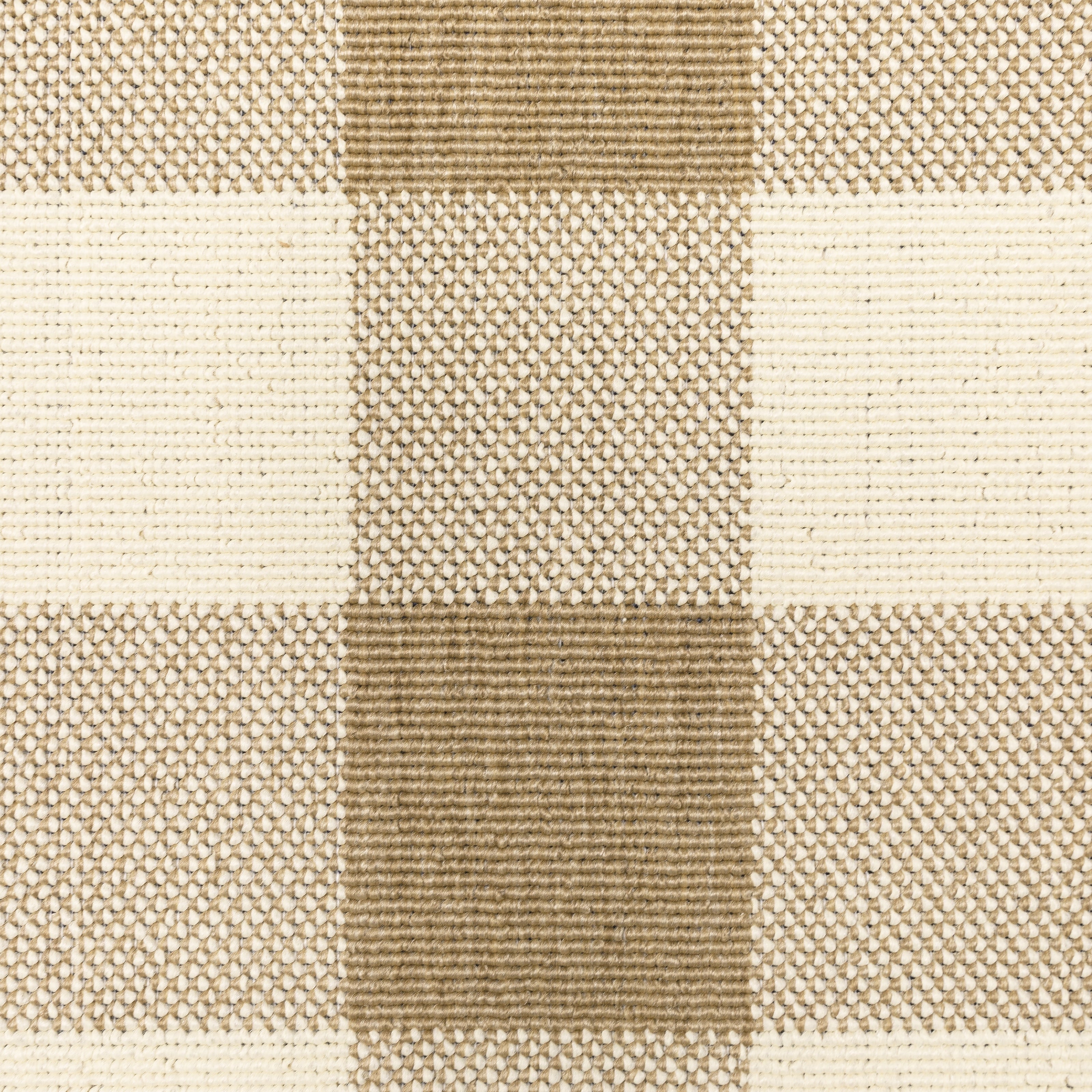 Vista Home Malta Gingham Check Indoor/Outdoor Area Rug