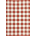 Vista Home Malta Gingham Check Indoor/Outdoor Area Rug