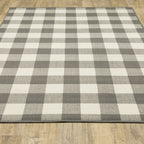 Vista Home Malta Gingham Check Indoor/Outdoor Area Rug