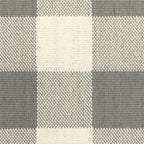 Vista Home Malta Gingham Check Indoor/Outdoor Area Rug