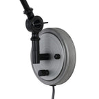 WINGBO Industrial Swing Arm Wall Sconce with Metal Shade,2-Pack...