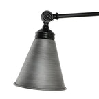WINGBO Industrial Swing Arm Wall Sconce with Metal Shade,2-Pack...