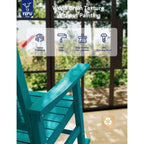 WINSOON All Weather Outdoor Rocking Chair, Set of 2