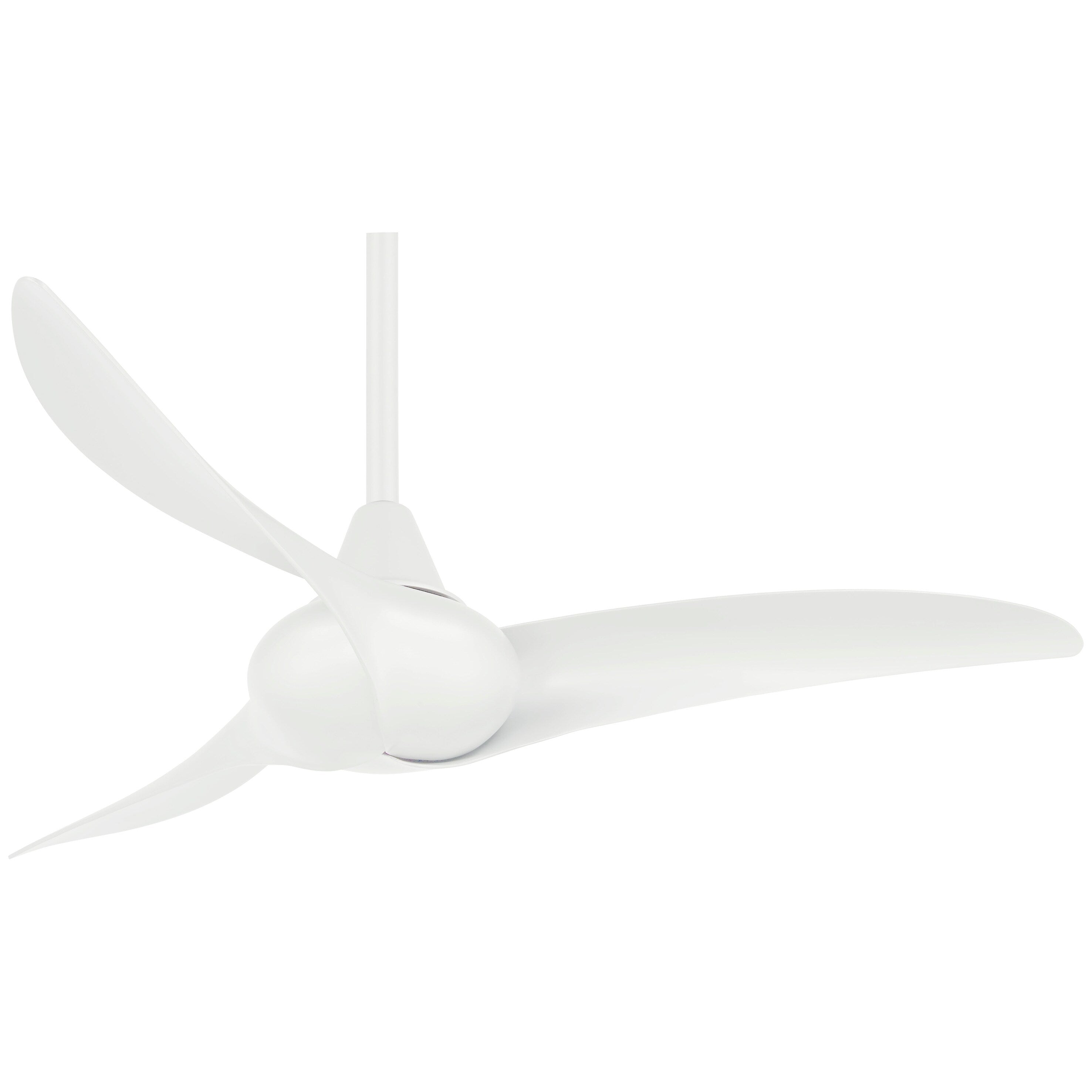 Minka Aire Wave 3 Blade 44 Inch Ceiling Fan No Light