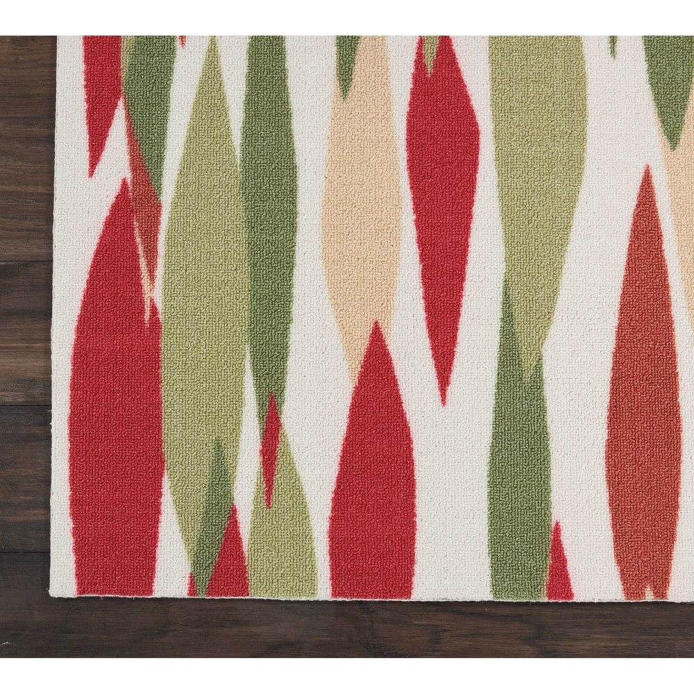 Waverly Sun N' Shade Modern Abstract Indoor Outdoor Area Rug