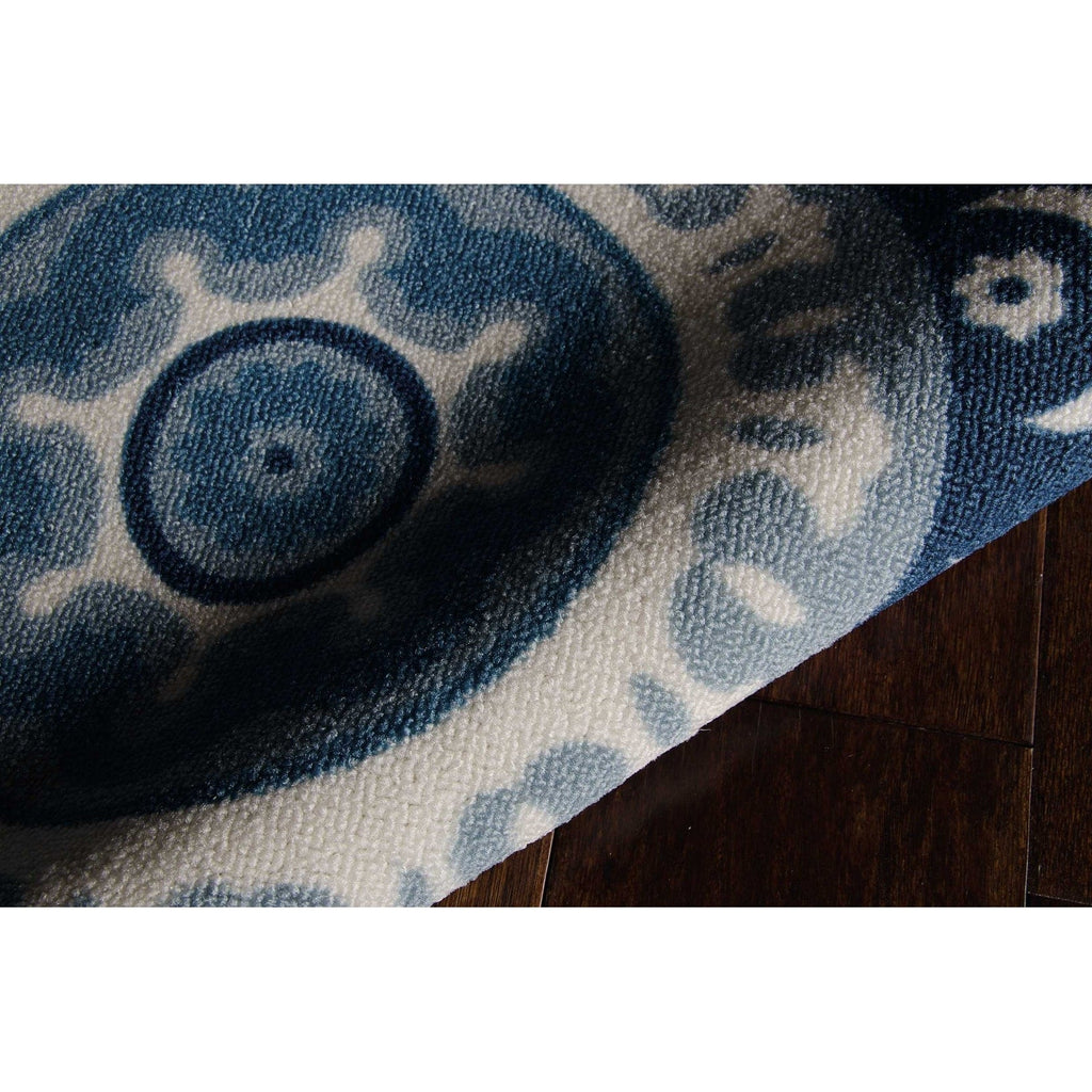 Waverly Sun N' Shade Indoor Outdoor Boho Medallion Area Rug