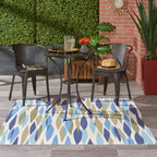 Waverly Sun N' Shade Modern Abstract Indoor Outdoor Area Rug