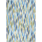 Waverly Sun N' Shade Modern Abstract Indoor Outdoor Area Rug