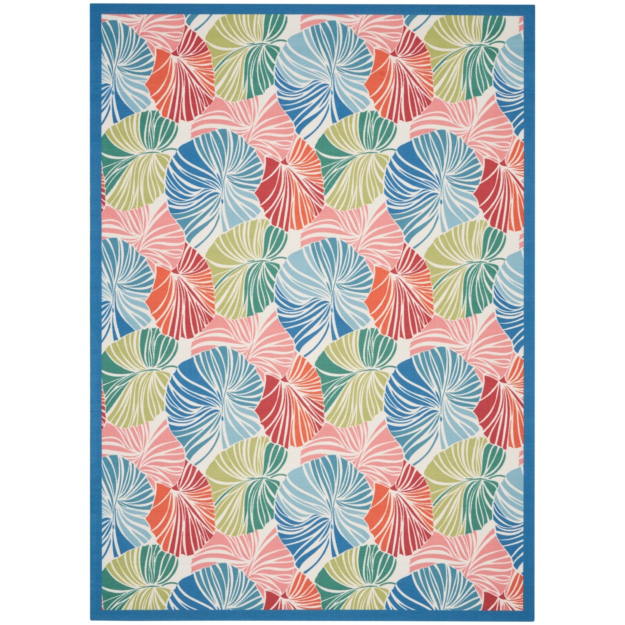 Waverly Sun N' Shade Modern Botanical Indoor/Outdoor Area Rug