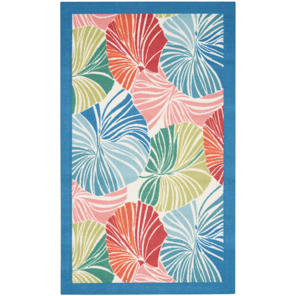 Waverly Sun N' Shade Modern Botanical Indoor/Outdoor Area Rug