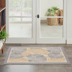 Waverly Sun N' Shade Modern Botanical Indoor/Outdoor Area Rug