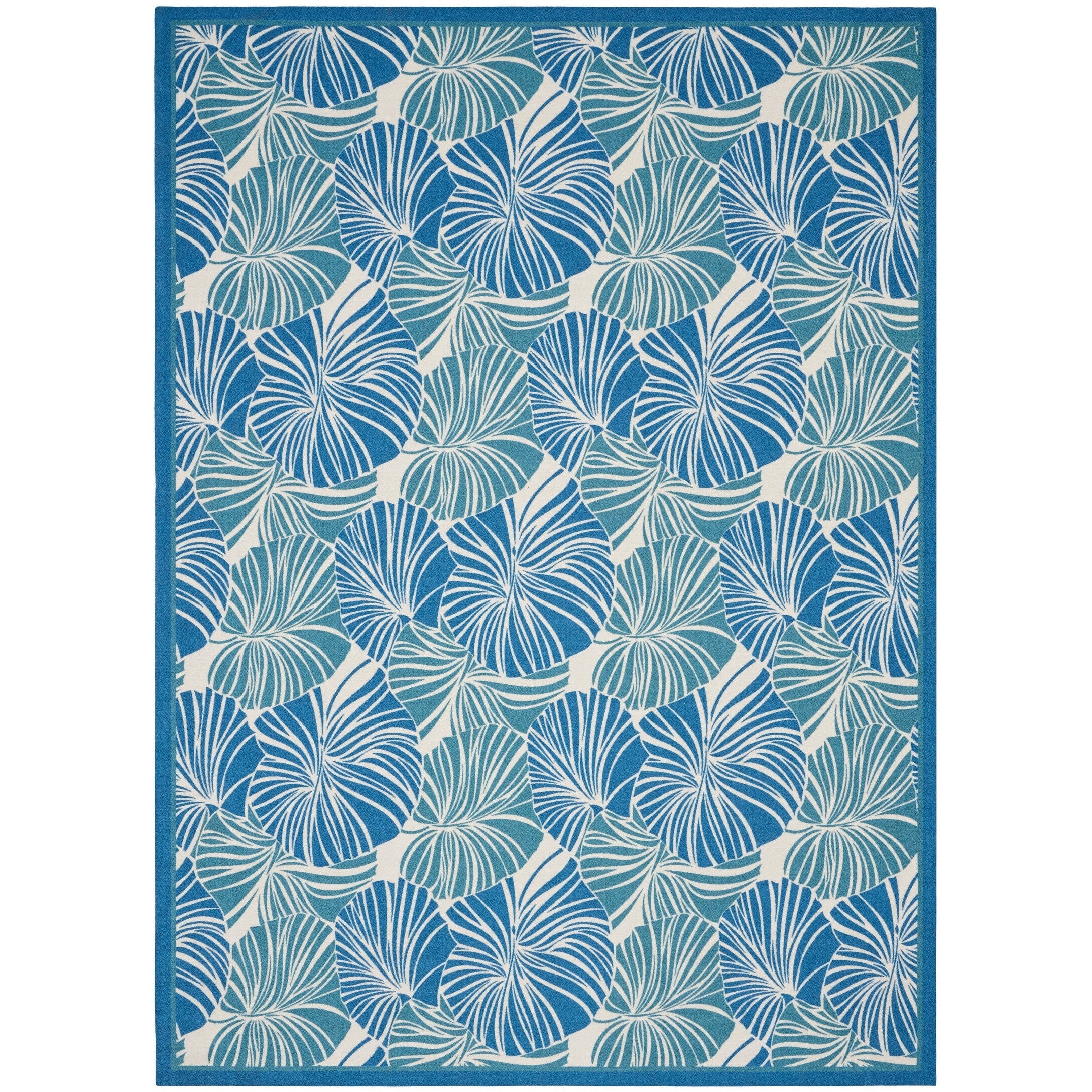 Waverly Sun N' Shade Modern Botanical Indoor/Outdoor Area Rug