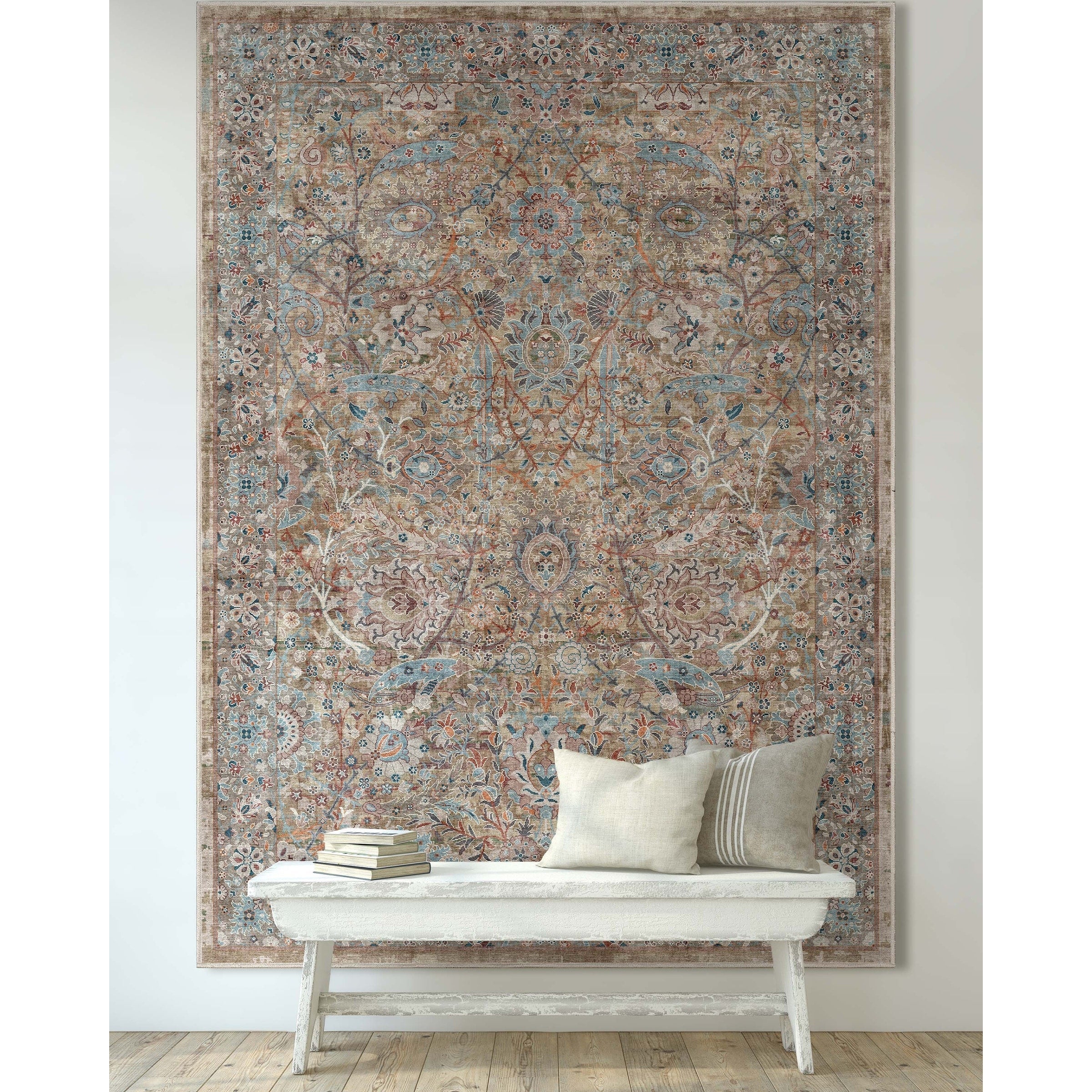 Well Woven Asha Vintage Emilia Flat-Weave Area Rug