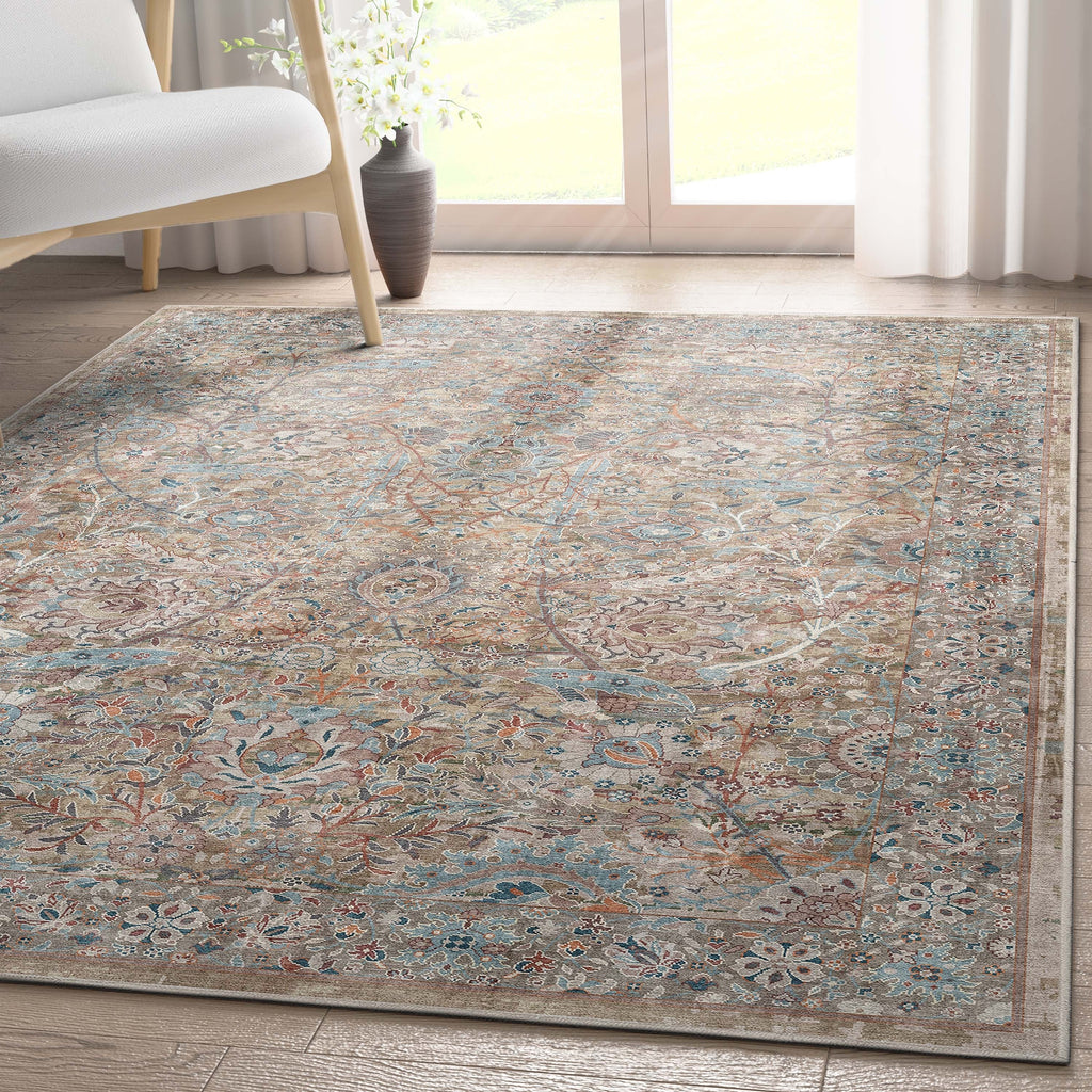 Well Woven Asha Vintage Emilia Flat-Weave Area Rug