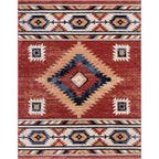 Well Woven Tulsa Lea Southwestern Tribal Area Rug