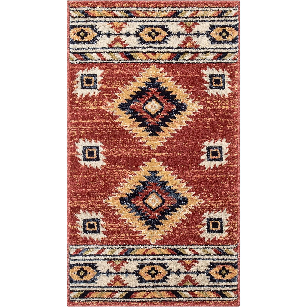 Well Woven Tulsa Lea Southwestern Tribal Area Rug