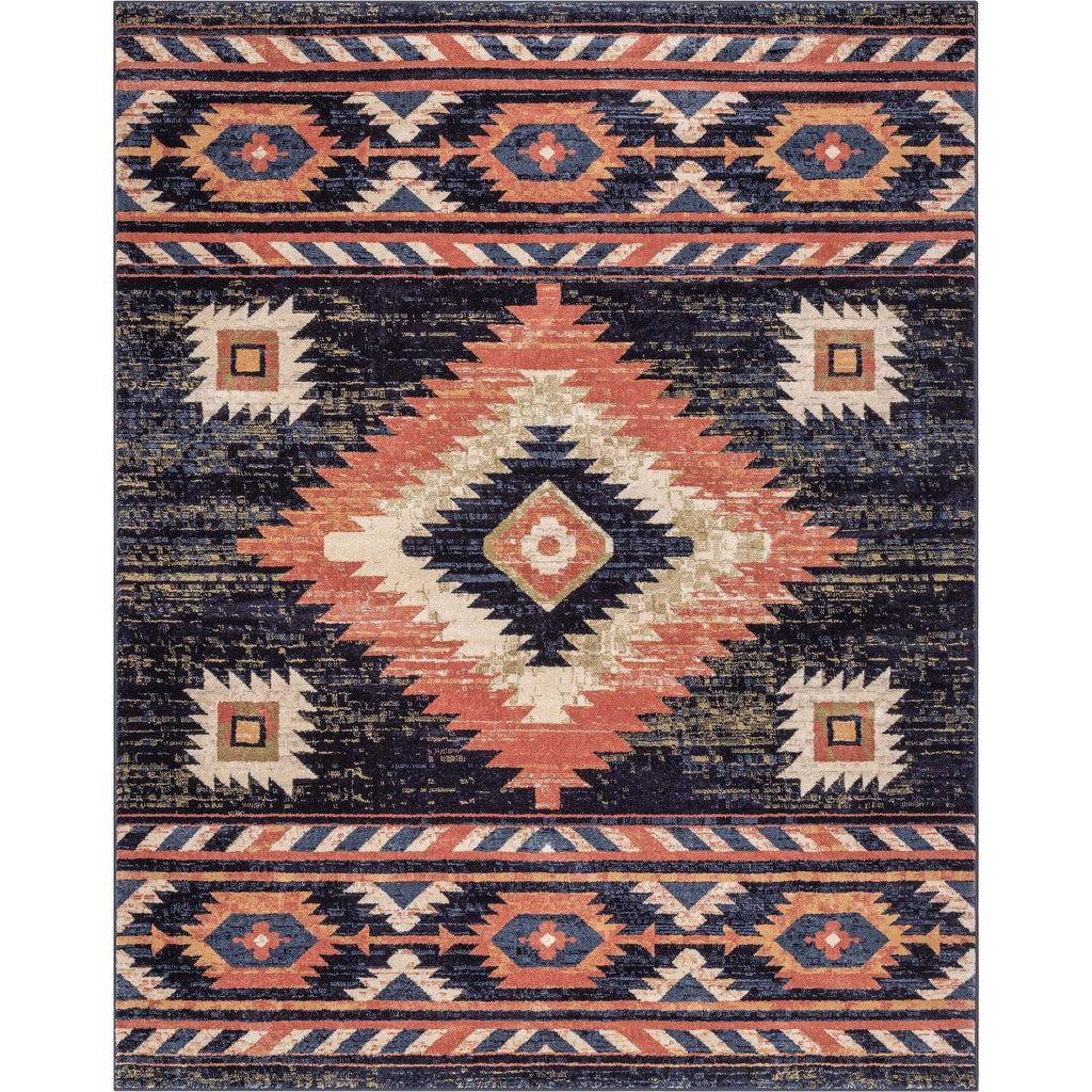 Well Woven Tulsa Lea Southwestern Tribal Area Rug