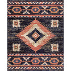 Well Woven Tulsa Lea Southwestern Tribal Area Rug