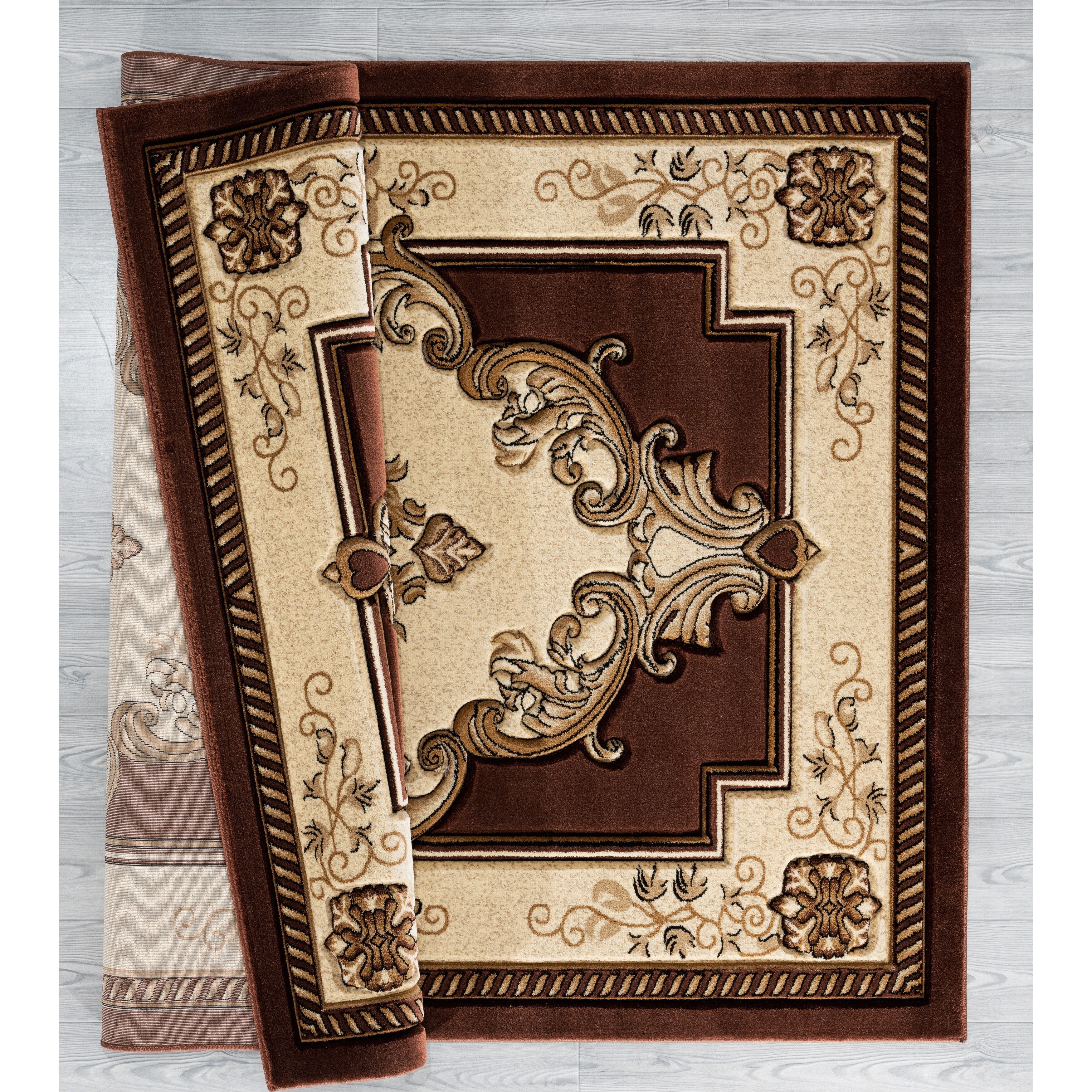 Porch & Den Curry Hand-Carved Area Rug