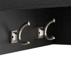 Woodland 40W Wall Mounted Coat Rack with Shelf by Bush Furniture