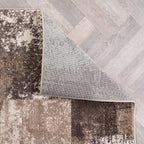 World Rug Gallery Abstract Polypropylene Machine-Made Circle Area Rug