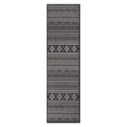 World Rug Gallery Distressed Geometric Bohemian Textured Flat Weave Indoor/Outdoor Area Rug