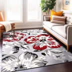 World Rug Gallery Modern Floral Design Area Rug
