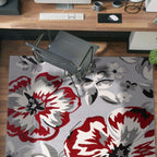 World Rug Gallery Modern Floral Design Area Rug