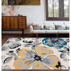 World Rug Gallery Modern Floral Design Area Rug