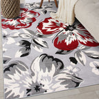 World Rug Gallery Modern Floral Design Area Rug