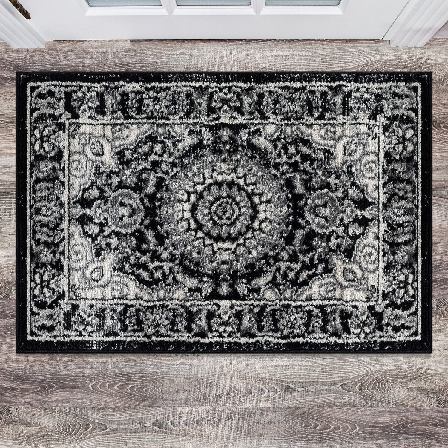 World Rug Gallery Traditional Oriental Medallion Area Rug