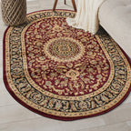 World Rug Gallery Traditional Oriental Medallion Area Rug