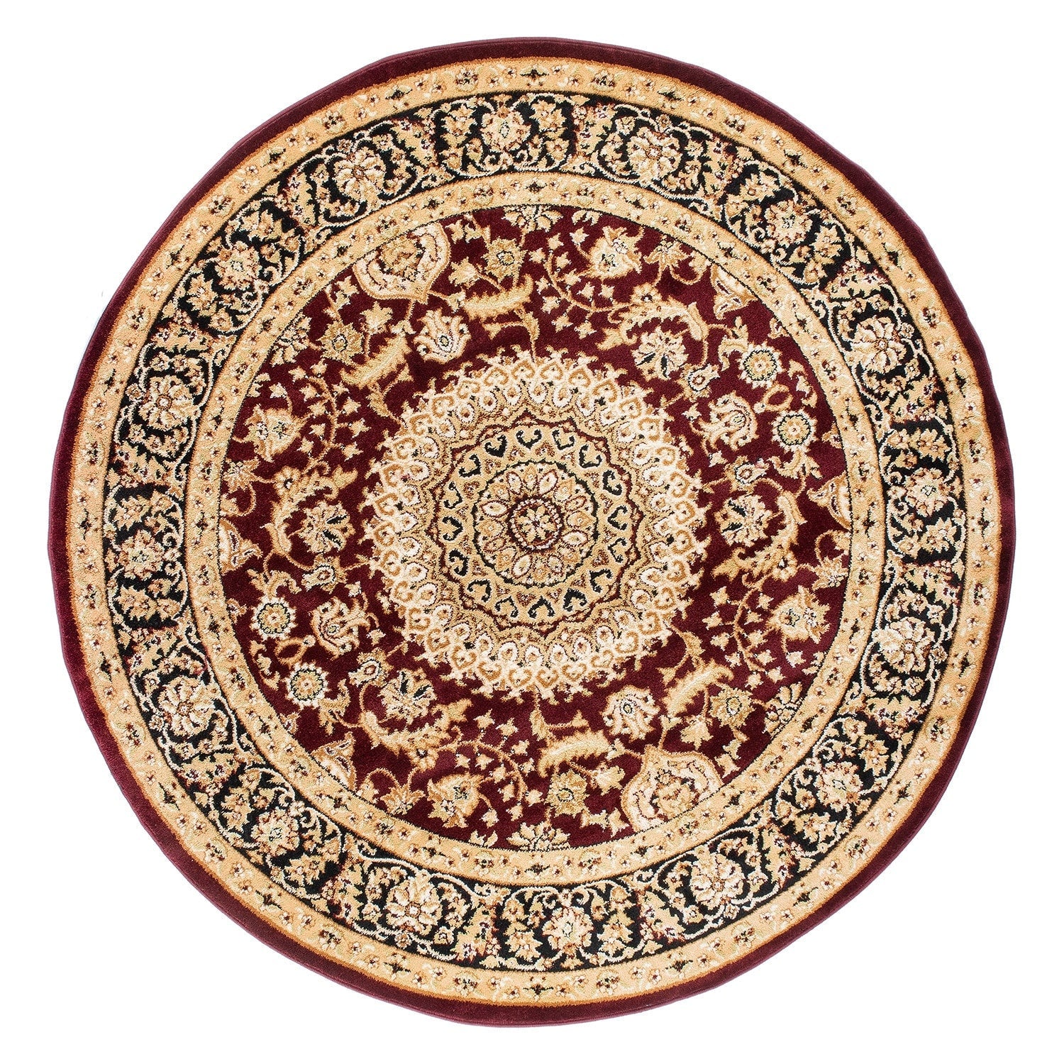 World Rug Gallery Traditional Oriental Medallion Area Rug
