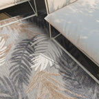 World Rug Gallery Tropical Floral Modern Indoor/Outdoor Area Rug