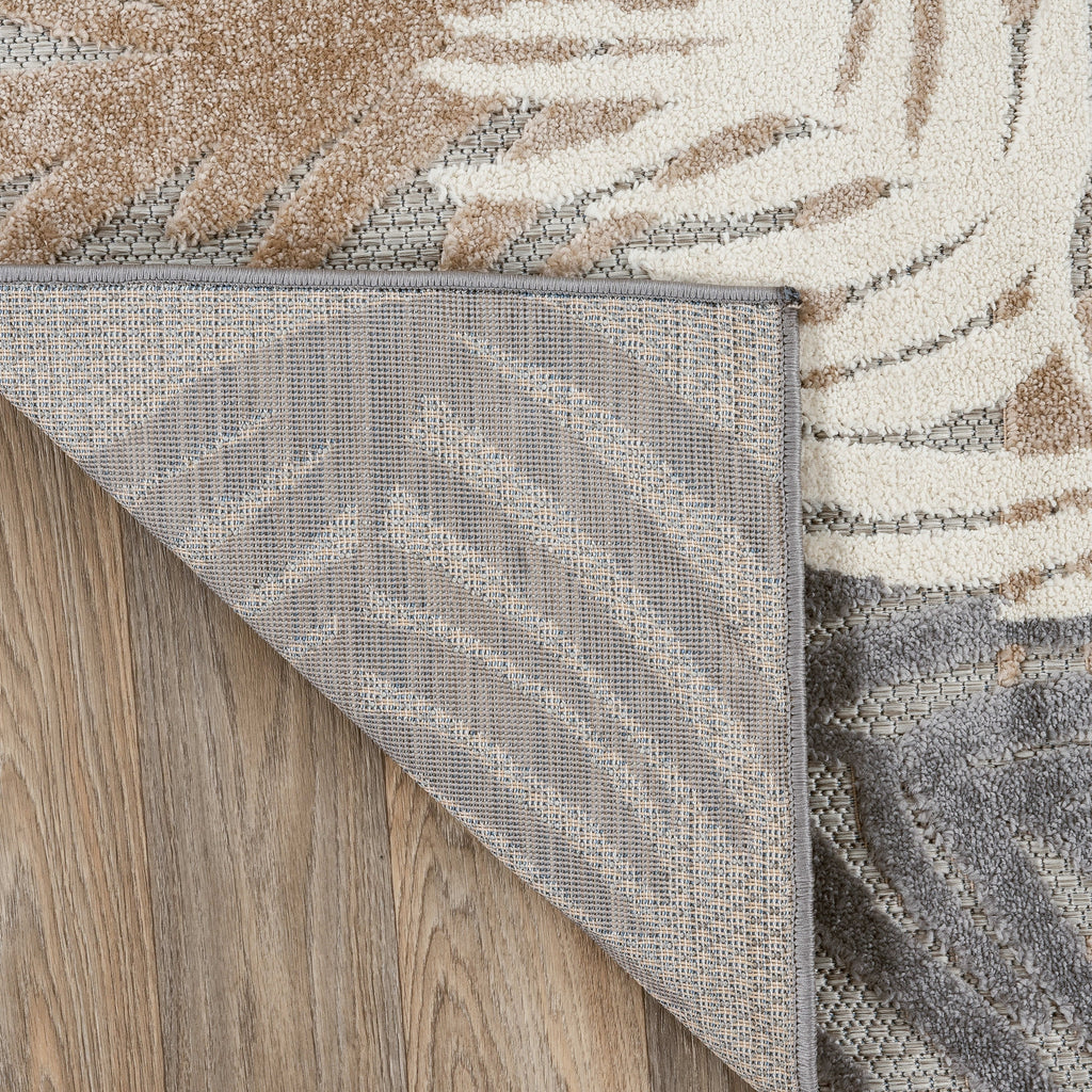 World Rug Gallery Tropical Floral Modern Indoor/Outdoor Area Rug