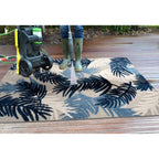 World Rug Gallery Tropical Floral Modern Indoor/Outdoor Area Rug