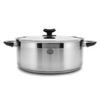 YBM Home Professional Chef's 18/10 Stainless Steel Stock Pot, Induction Compatible