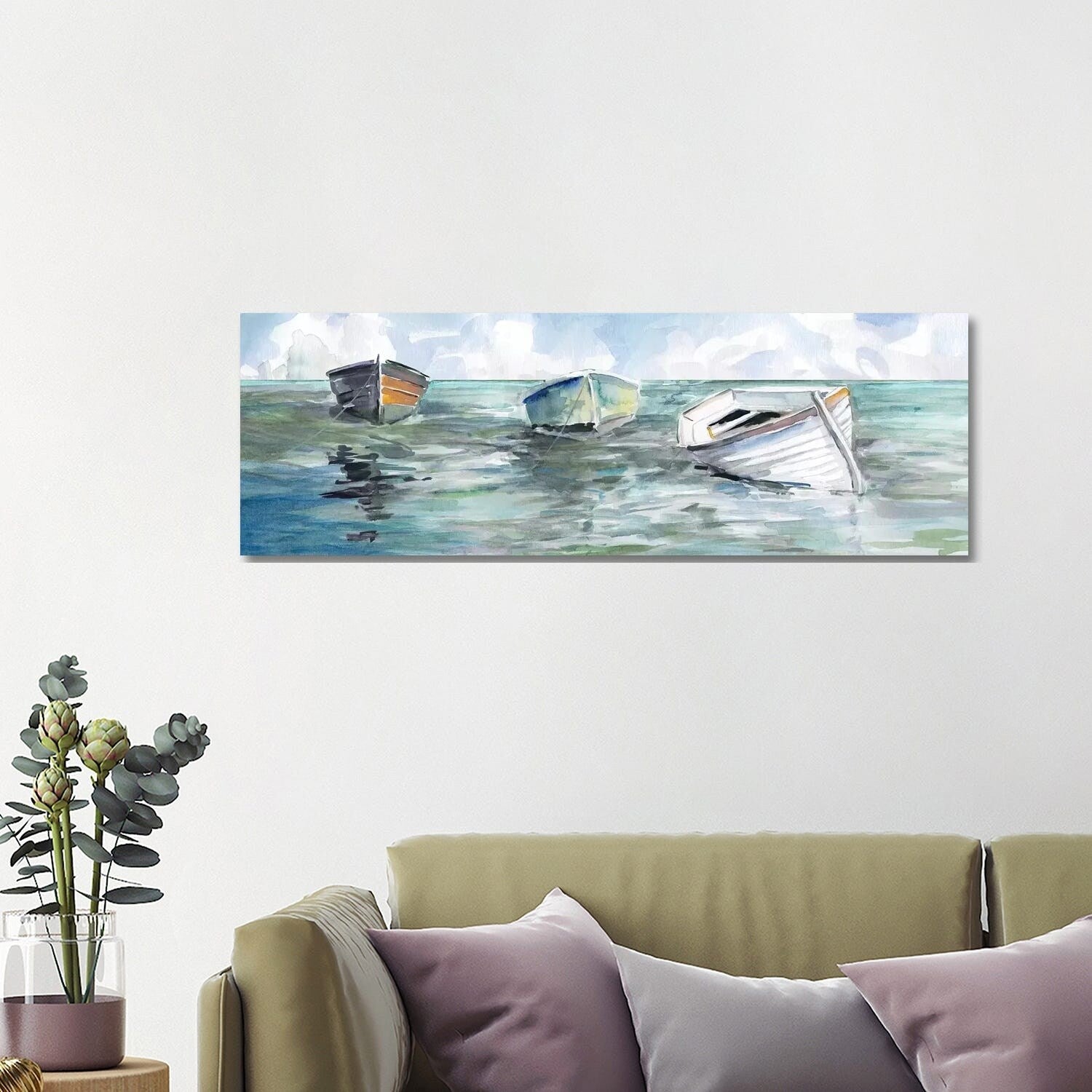iCanvas Caught At Low Tide I by Carol Robinson Canvas Print