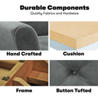 iLounge Harvard Microfiber Sofa