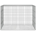 vidaXL 3-Panel Rabbit Cage Animal Hutch Playpen Enclosure Galvanized Iron